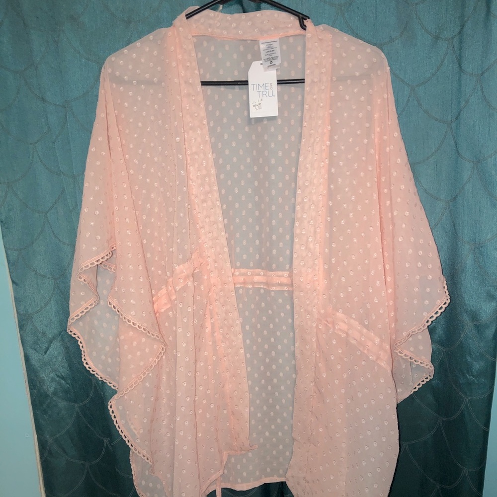 Light pink kimono